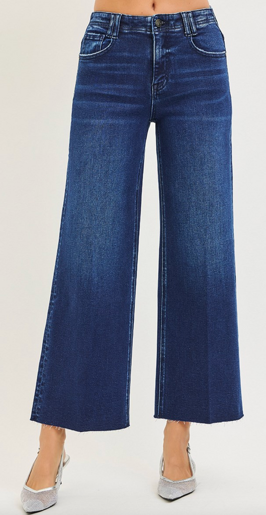 Risen HR Ankle Wide Jeans
