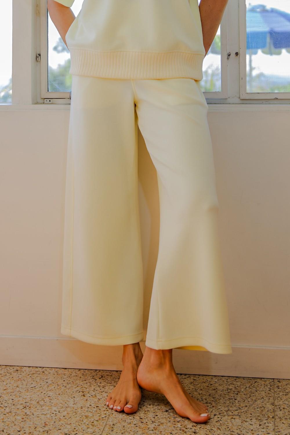 Cropped Scuba Pants