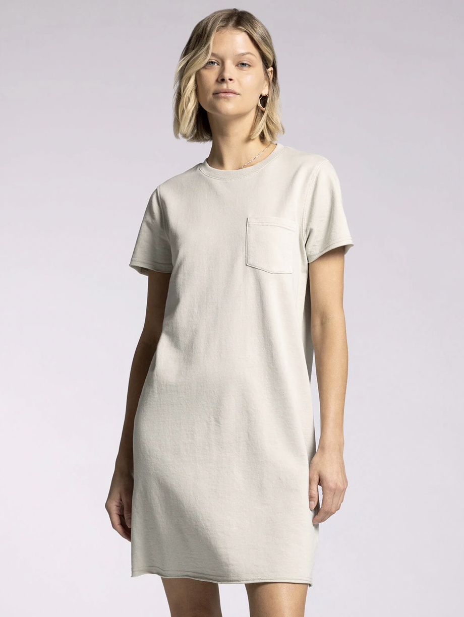 Raiya Dress - Soft Grey