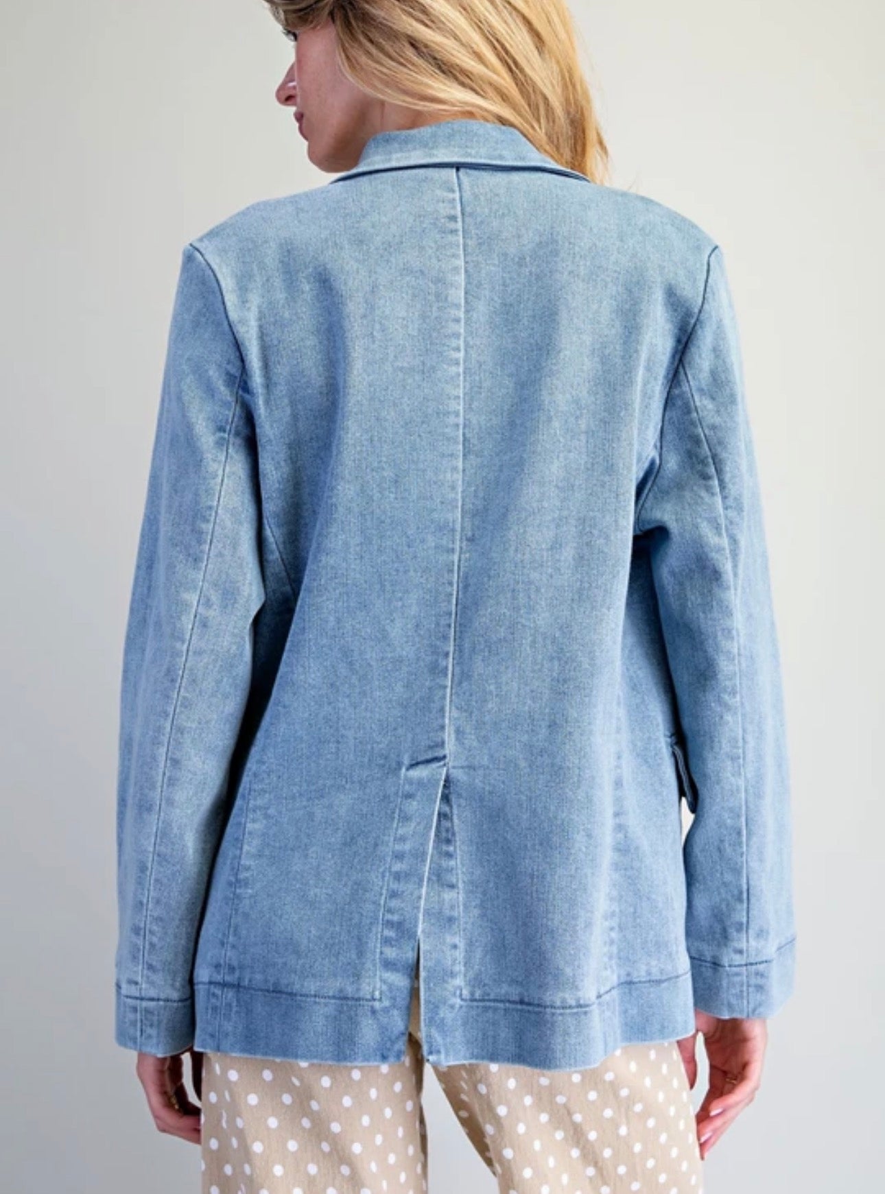 Denim Blaser