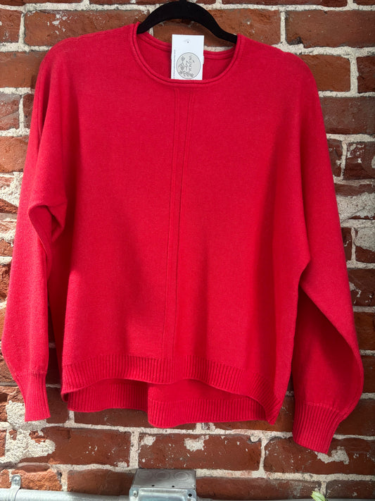 Viscose Front Seam Sweater