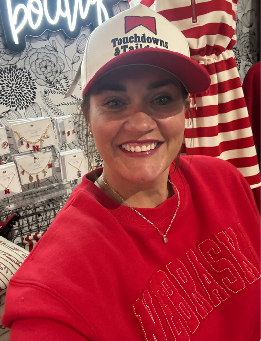 Exposed Stitch Nebraska Sweatshirt