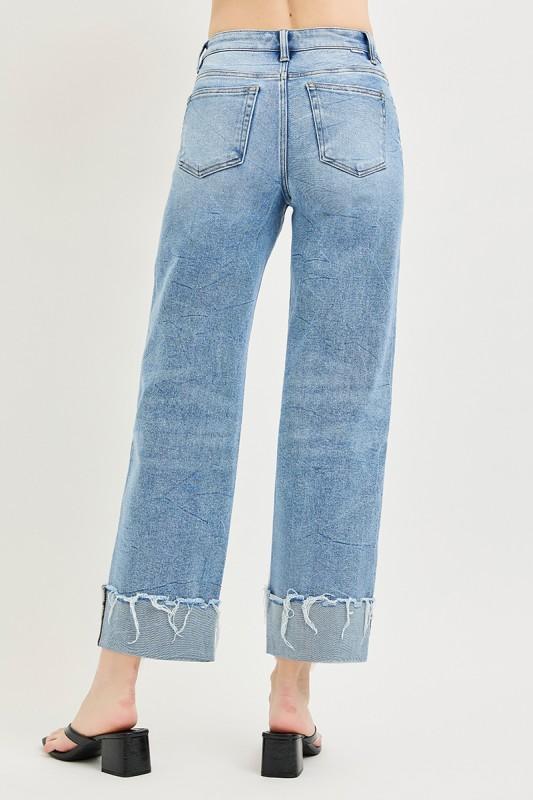 Risen HR Crop Boyfriend Jean