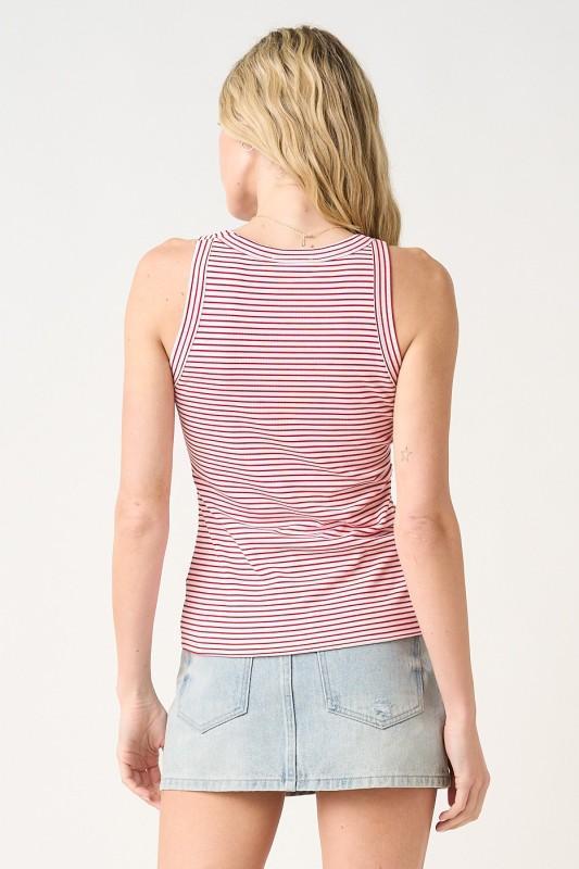 Long Stripe Tank