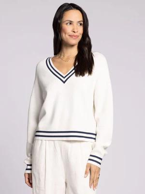 Rebecca Sweater-Navy/Ivory