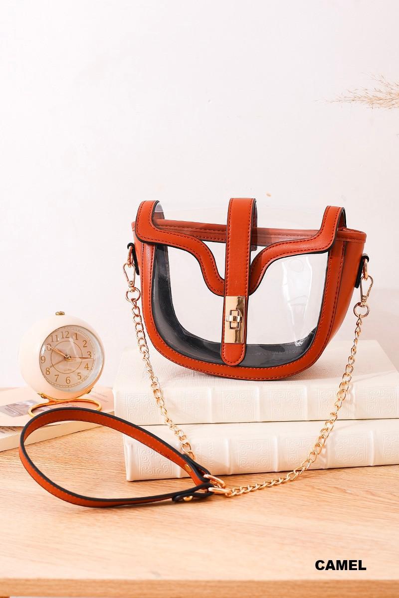 Clear Sadel Stadium Bag