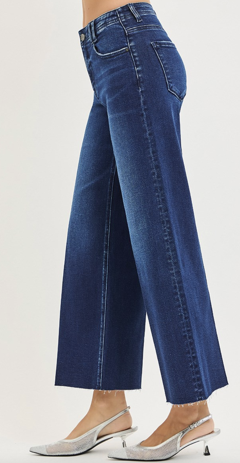 Risen HR Ankle Wide Jeans