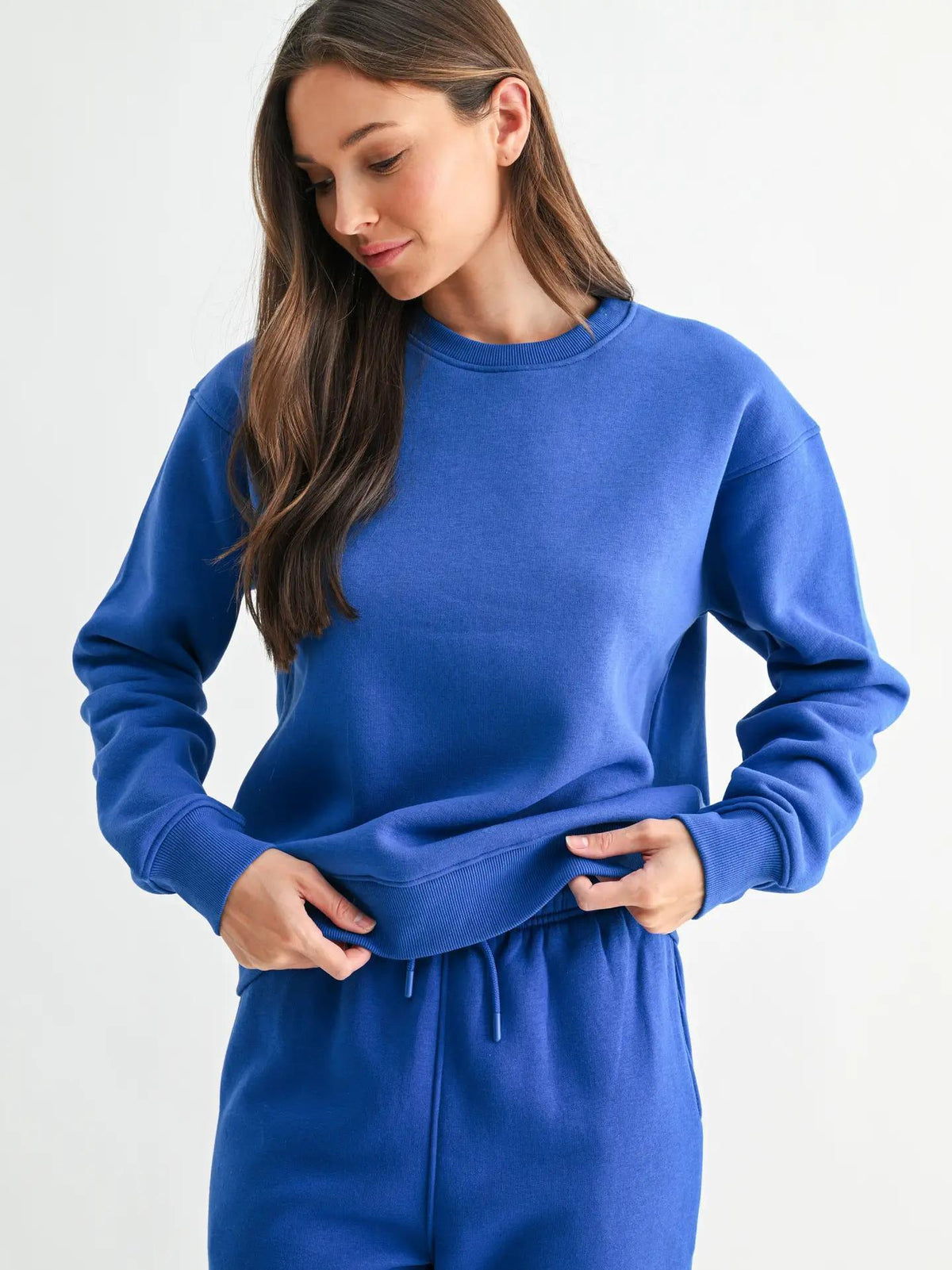 Classic Fit Fleece Sweatshirt