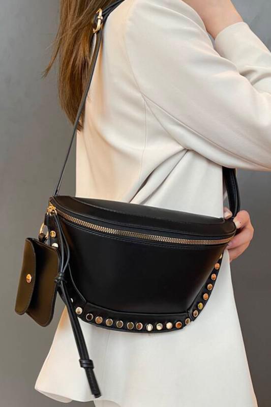 Gizelle Duo Studded Bum Bag & Wallet