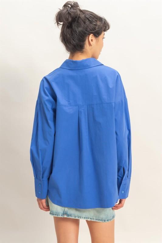 Button Up Poplin Shirt