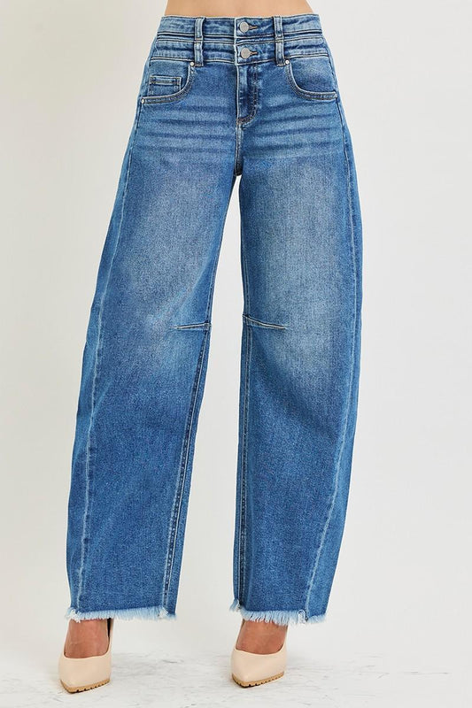 Risen Slouchy Barrel Double Waistband
