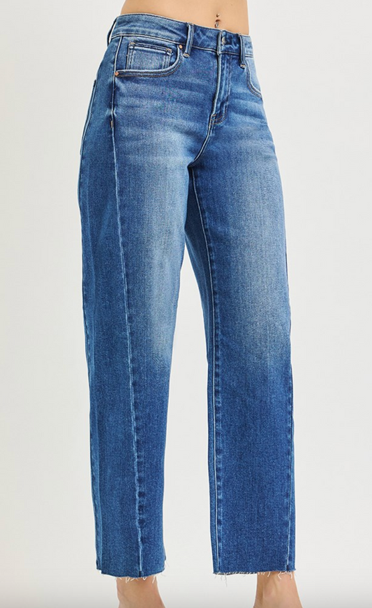 Risen Barrel Curved Side Hem