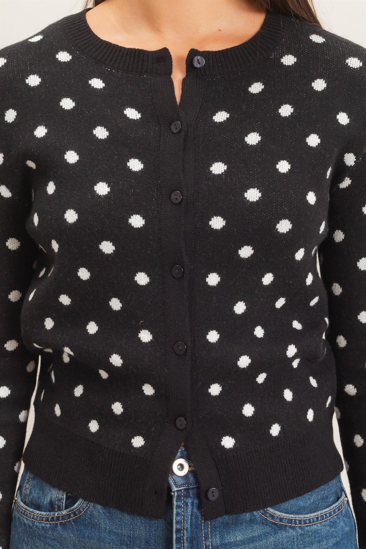 Polka Dot Cardigan