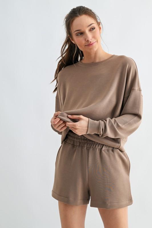 Laguna Dropped Shoulder Sweatshirt