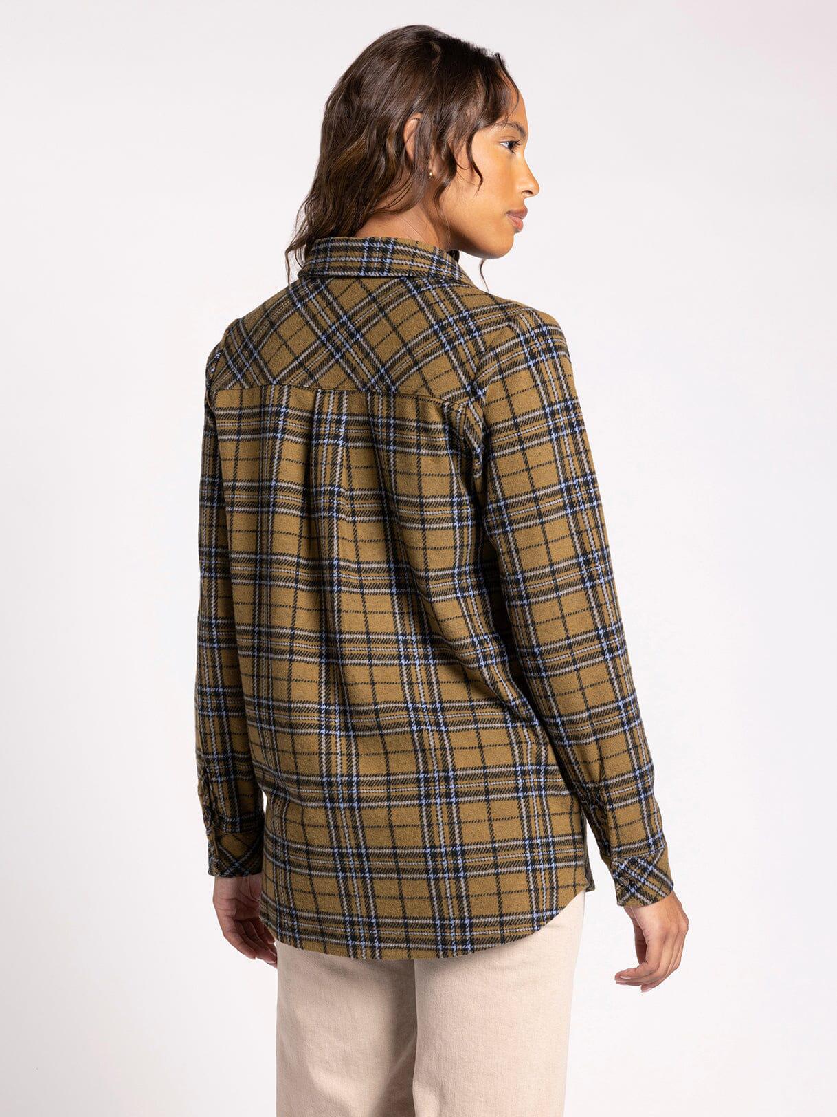 Jasper Tunic - Camel Black Plaid