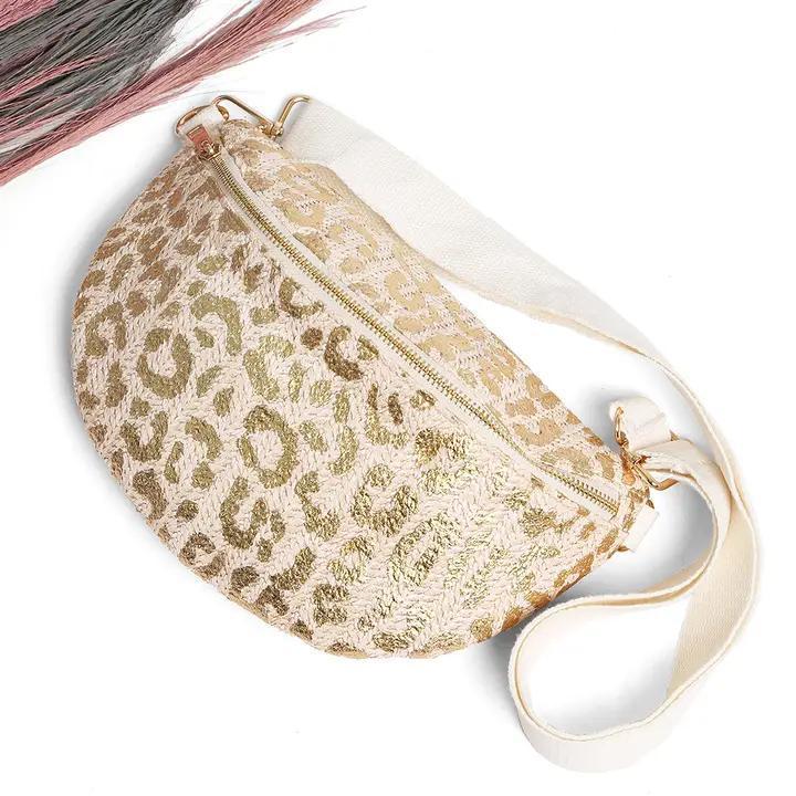 Leopard Crossbody Belt Bag