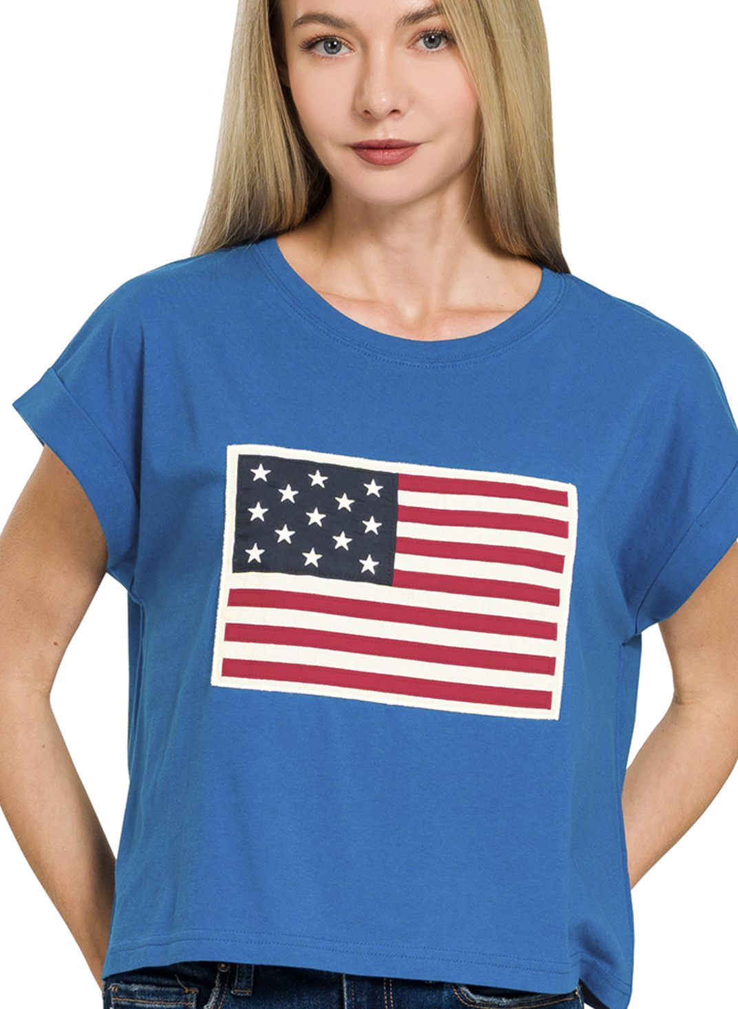Patchwork American Flag