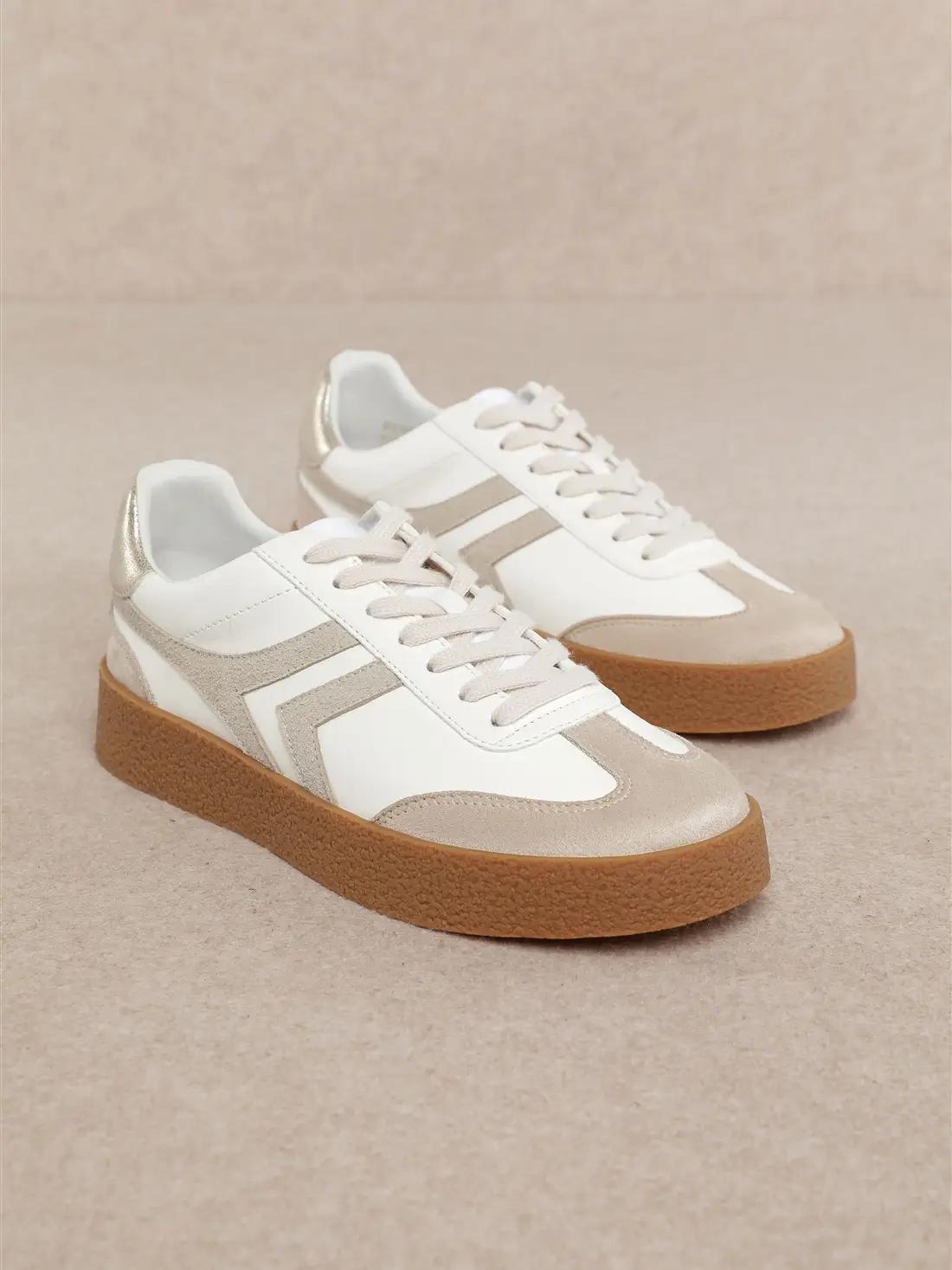 MiiM Retro Inspired Low Top Lace Up Everyday Sneakers