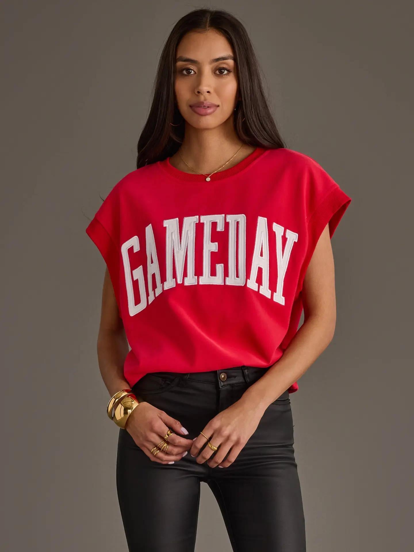 Game Day Short Sleeve Sweatshirt