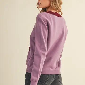 Scallop Edge Cardigan