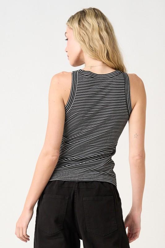 Long Stripe Tank