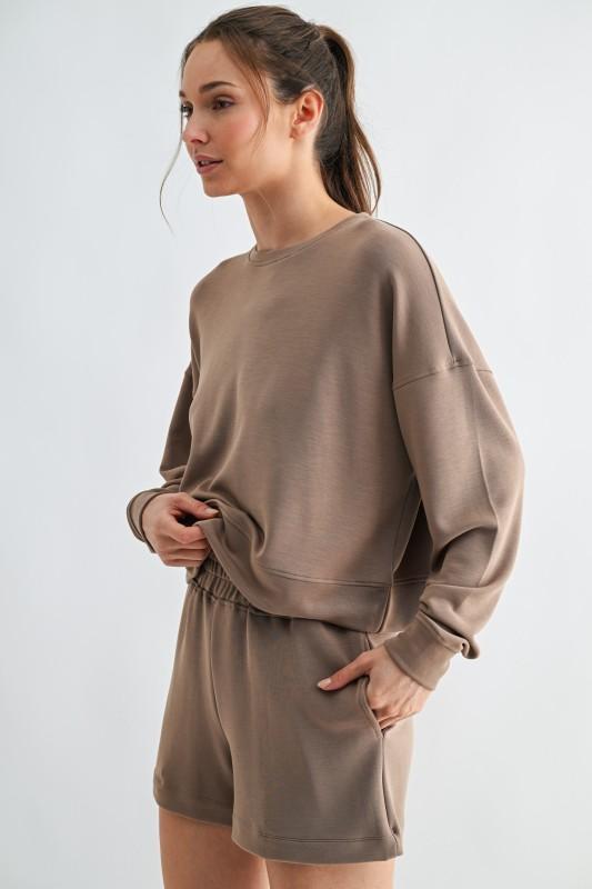 Laguna Dropped Shoulder Sweatshirt