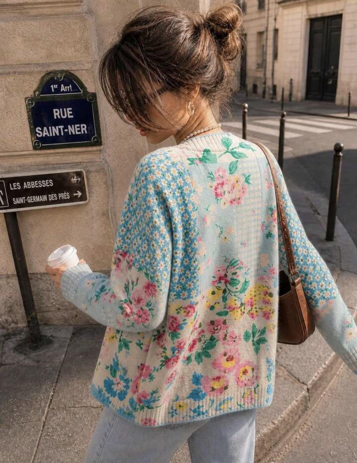 Vintage Floral Cardigan