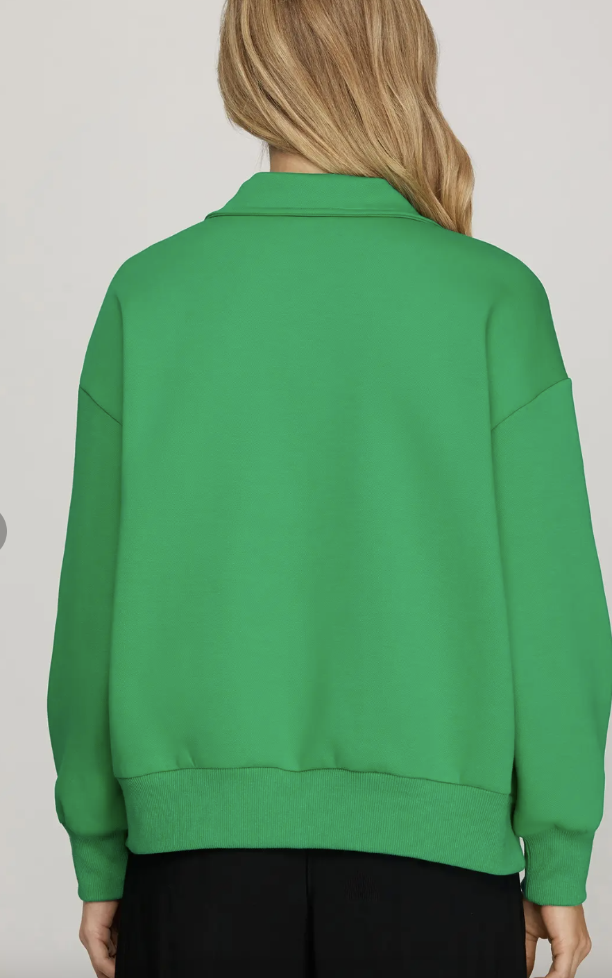 Quarter Zip Cozy Sweatshirt