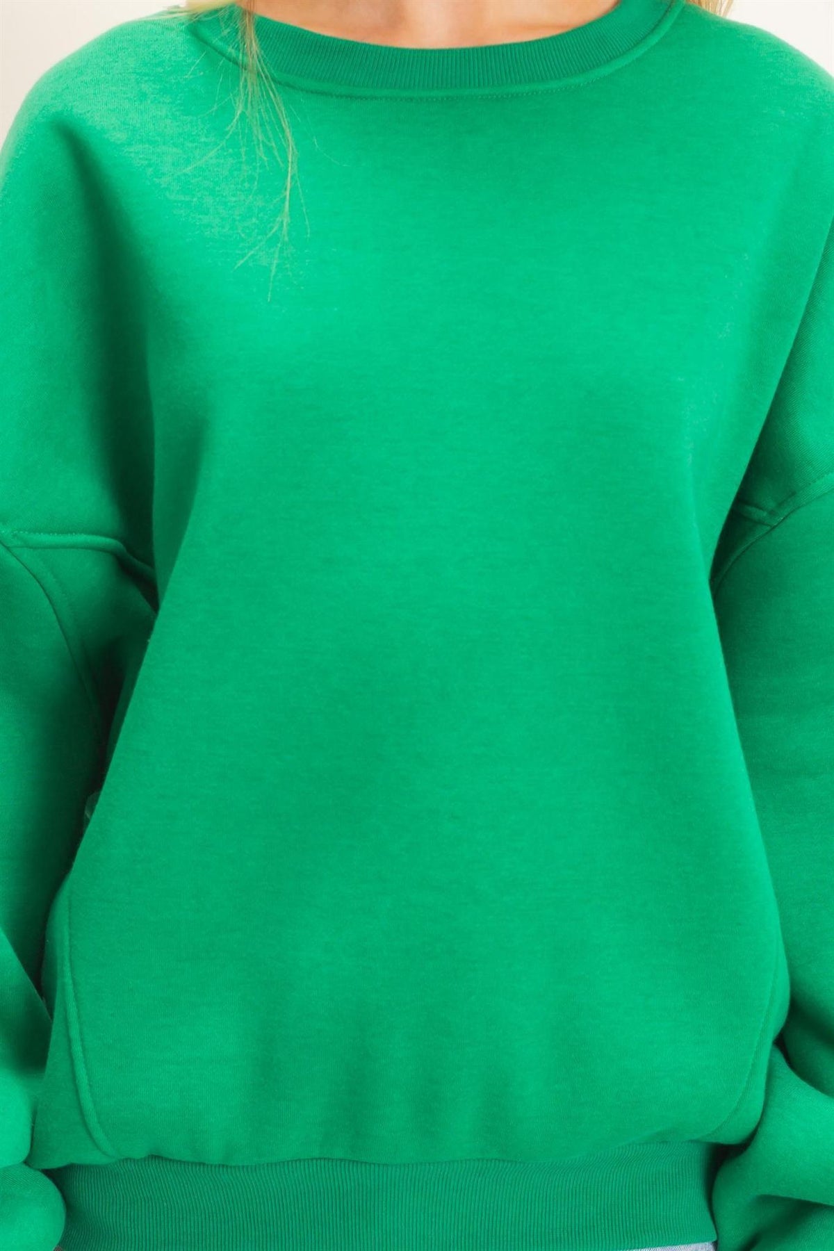 Oversized Dropped Shoulder Sweatshirt